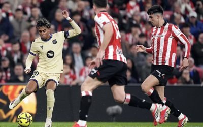 Barcelona, victorie la limită în deplasarea de la Bilbao Barcelona a obținut o victorie importantă în deplasare, scor 1-0, în fața celor de la Athletic Bilbao, într-un meci din cadrul etapei cu numărul 27 din La Liga