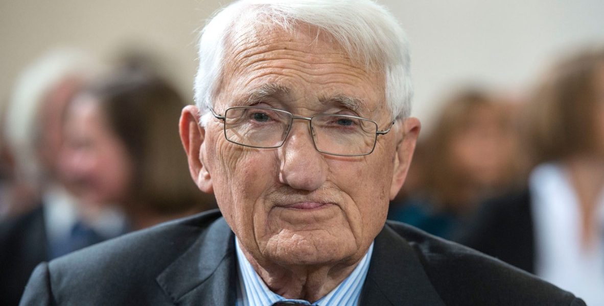 Jürgen Habermas, una dintre cele mai influente voci ale filosofiei contemporane, a încetat din viață la vârsta de 96 de ani