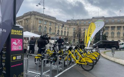 i’velo revine pe străzile Bucureștiului, dar infrastructura pentru biciclete rămâne o provocare Sistemul de bike-sharing i’velo a fost relansat în București, cu peste 450 de biciclete disponibile în 26 de stații fizice și peste 60 de stații virtuale