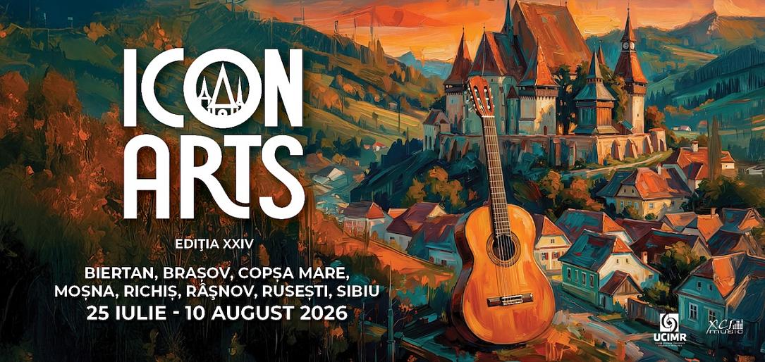 ICon Arts Transilvania revine cu o nouă ediție, extinzându-se în Irlanda Festivalul ICon Arts Transilvania, un eveniment longeviv dedicat muzicii clasice, jazz-ului și artelor contemporane, va avea loc în perioada 25 iulie – 10 august, în mai multe orașe și sate din Transilvania