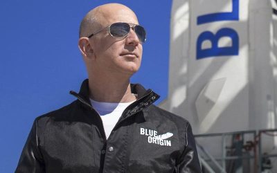 Jeff Bezos vrea să apere Pământul de asteroizi Compania aerospațială Blue Origin, fondată de miliardarul american Jeff Bezos, intenționează să își extindă aria de activitate spre apărarea planetei