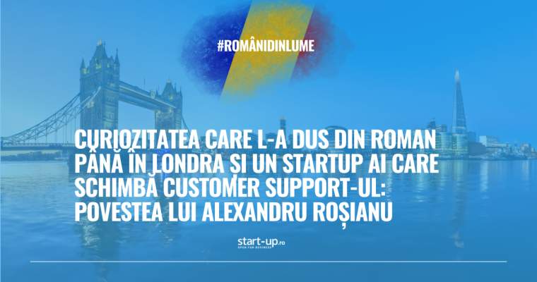 Roman la Londra: Povestea unui tânăr și a unui startup ai