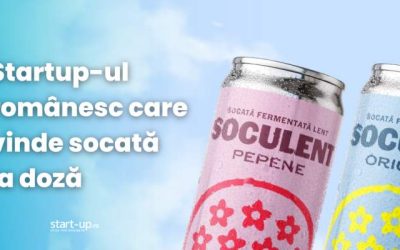 Socata la doză: Un startup românesc redescoperă gustul copilăriei Fermentit, un startup românesc, a lansat pe piață Soculent, o băutură răcoritoare care promite să aducă gustul autentic al socatei tradiționale, preparată după o rețetă de familie