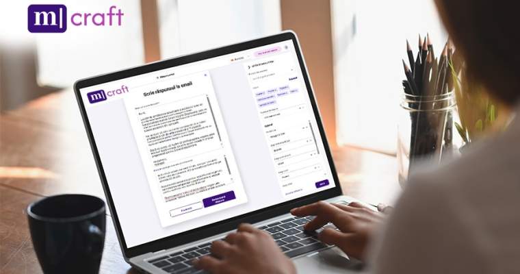 Altamira Software lansează MessageCraft, un instrument AI pentru optimizarea comunicării în afaceri Compania românească Altamira Software a lansat MessageCraft, o soluție bazată pe inteligență artificială, destinată să îmbunătățească modul în care companiile mici și mijlocii (IMM-uri) și cele cu expunere internațională comunică