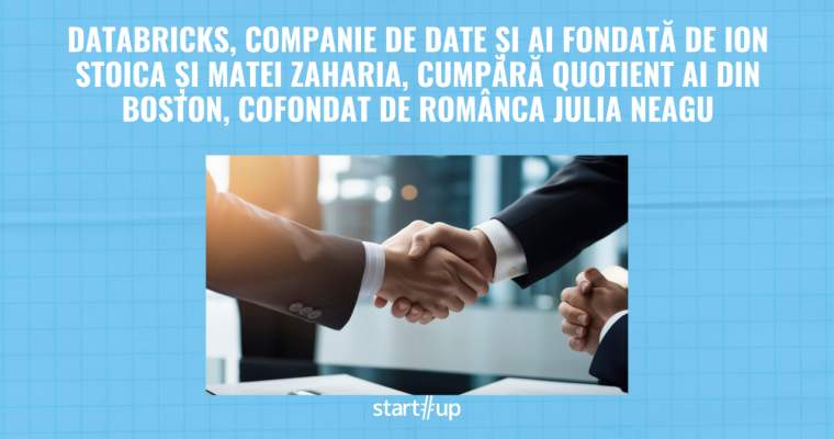 Quotient ai, cofondat de românca Julia Neagu, cumpărat de
