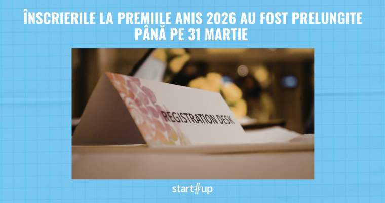 Înscrieri prelungite la Premiile Anis 2026 pentru companii