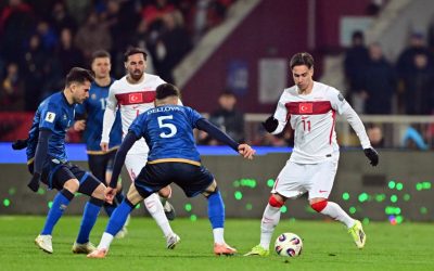 Kosovo și Turcia, la egalitate după un meci tensionat; Stanciu, incert în privința viitorului la națională Partida de baraj pentru calificarea la Campionatul Mondial din 2026 dintre Kosovo și Turcia s-a încheiat la egalitate, scor 0-0, într-un meci plin de tensiune