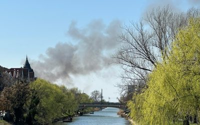 Incendiu în zona Freidorf: Pompierii intervin pentru stingerea focului Timișoara – Un incendiu a izbucnit miercuri, în zona Freidorf din Timișoara, în apropiere de Liceul Tehnologic Transporturi Auto