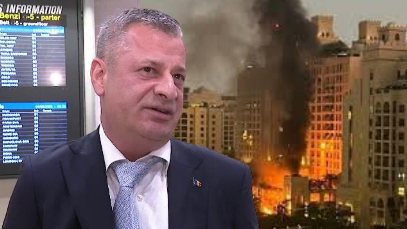 Neluțu Varga, patronul CFR Cluj, prins în mijlocul tensiunilor din Dubai: „Situația se va debloca cel târziu mâine.” Situația tensionată din Dubai, pe fondul conflictului dintre Iran și alte state, a creat dificultăți pentru mai mulți români aflați în Emirate, printre aceștia numărându-se și Neluțu Varga, finanțatorul clubului de fotbal CFR Cluj