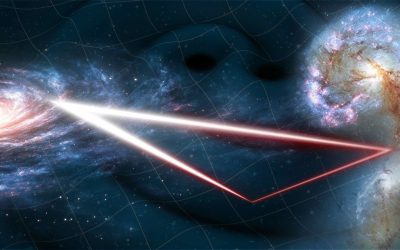 Un semnal cosmic misterios detectat la o distanță record: astronomii schimbă prefixele O echipă internațională de astronomi a detectat un „megamaser” de hidroxil, un semnal puternic de microunde provenit de la un sistem de galaxii aflat în fuziune, situat la o distanță de aproximativ 8 miliarde de ani-lumină de Pământ