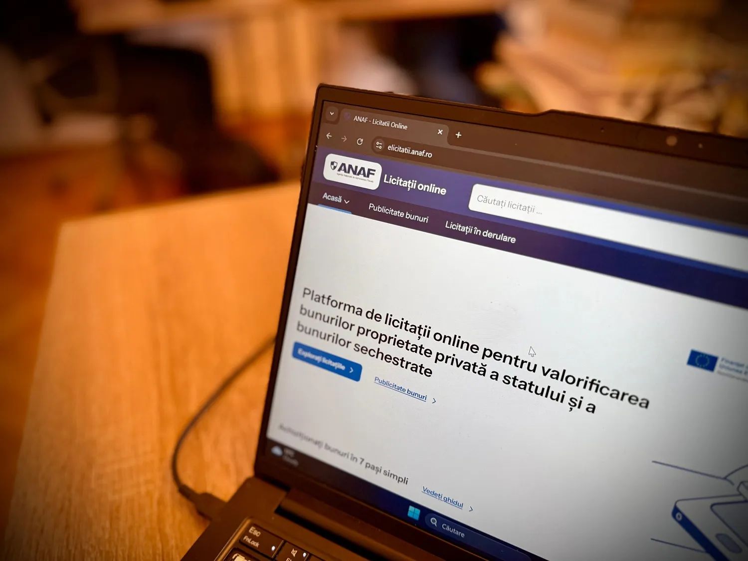 Platforma ANAF pentru licitații online, lansată oficial Agenția Națională de Administrare Fiscală (ANAF) a lansat oficial luni, 30 martie, platforma online eLicitatiiANAF, destinată vânzării bunurilor sechestrate sau intrate în proprietatea privată a statului