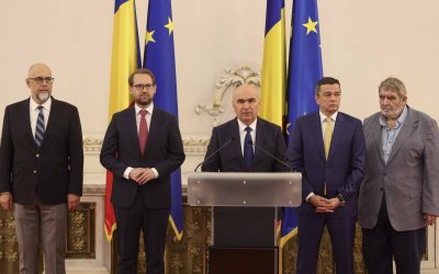 Coaliția de guvernare se reunește pentru a finaliza bugetul, tensiunile cu PSD persistă Liderii coaliției de guvernare se reunesc astăzi, de la ora 13:00, într-o nouă încercare de a finaliza proiectul bugetului de stat