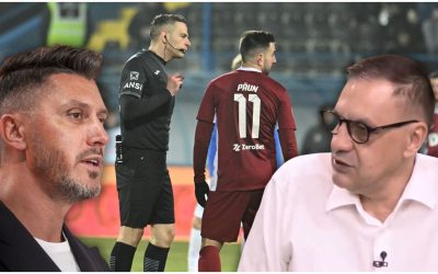 Marica și Vochin, acuzații dure după Farul – CFR Cluj: „arbitraje cu intenție”