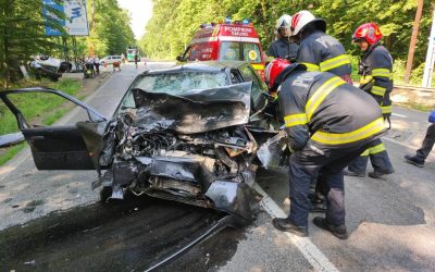 Accidente grave: Scădere cu 60% în România față de 2019