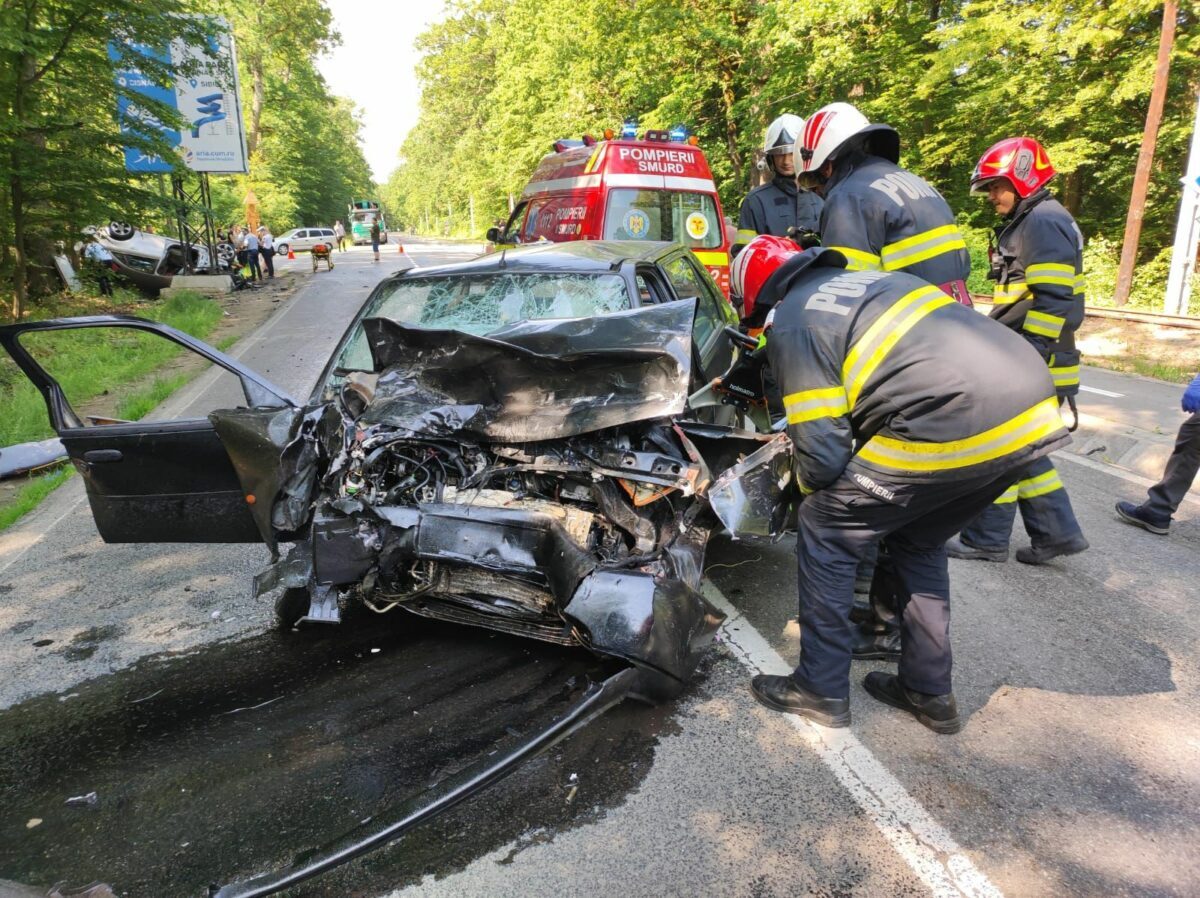 Accidente grave: Scădere cu 60% în România față de 2019
