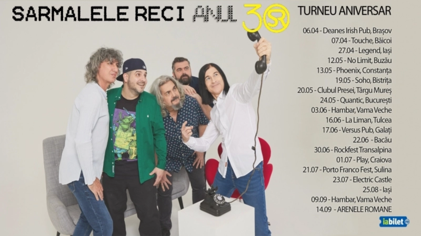 Concerte Sarmalele Reci și Alin Stoica la București Capitala este gazda unor evenimente muzicale diverse miercuri seară
