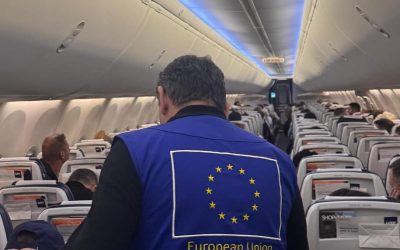 România a repatriat 96 de cetățeni dintr-o zonă de conflict din Orientul Mijlociu Ministerul Afacerilor Externe (MAE) a anunțat că România a repatriat 96 de cetățeni români pe 13 martie, printr-un zbor special organizat cu sprijinul Mecanismului de Protecție Civilă al Uniunii Europene (rescEU)