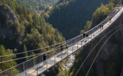 România va avea cel mai înalt pod suspendat pentru pietoni din Europa Comuna Parva din județul Bistrița-Năsăud va găzdui cel mai înalt pod pietonal suspendat din Europa