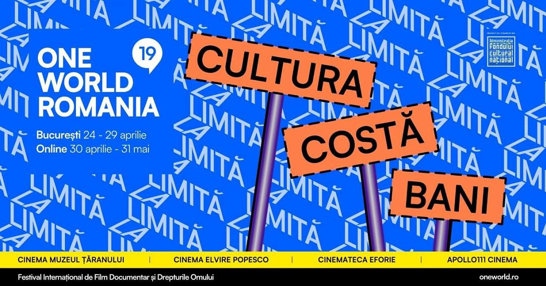 Festivalul One World Romania, ajuns la a 19-a ediție, își propune să aducă în atenția publicului, prin intermediul a peste 40 de documentare, reflecții asupra „punctului de cotitură” pe care îl traversează lumea, pe fondul conflictelor armate, al genocidelor și al precarității socio-economice