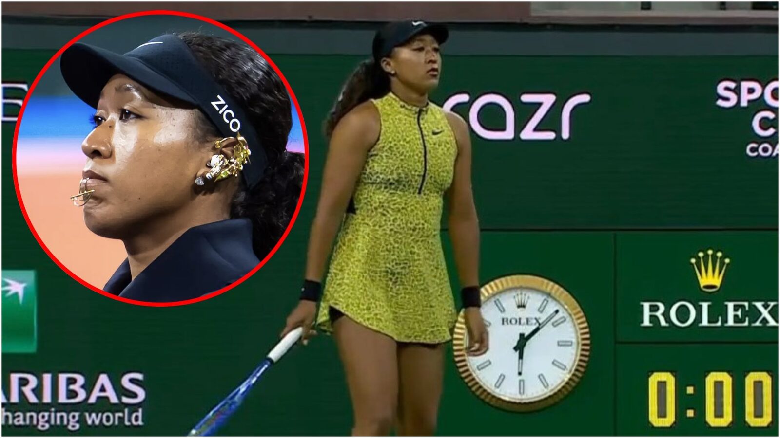 Naomi Osaka, din nou pe teren și-n lumina reflectoarelor: Ținutele care au captivat la Indian Wells Naomi Osaka, fosta lideră mondială în tenis, a revenit pe teren și a atras atenția la turneul de la Indian Wells, nu doar prin jocul său, ci și prin ținutele vestimentare