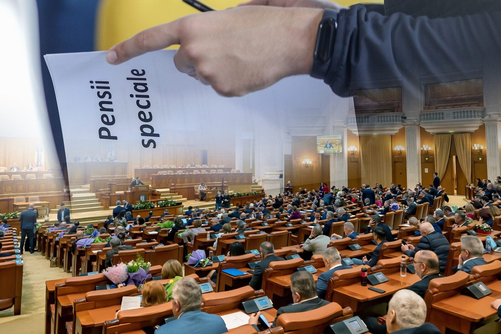 USR acuză PSD că blochează eliminarea pensiilor speciale pentru aleșii locali București – Liderul senatorilor USR, Sorin Șipoș, acuză Partidul Social Democrat (PSD) că obstrucționează, printr-un „abuz de procedură”, proiectul de lege privind eliminarea pensiilor speciale ale aleșilor locali