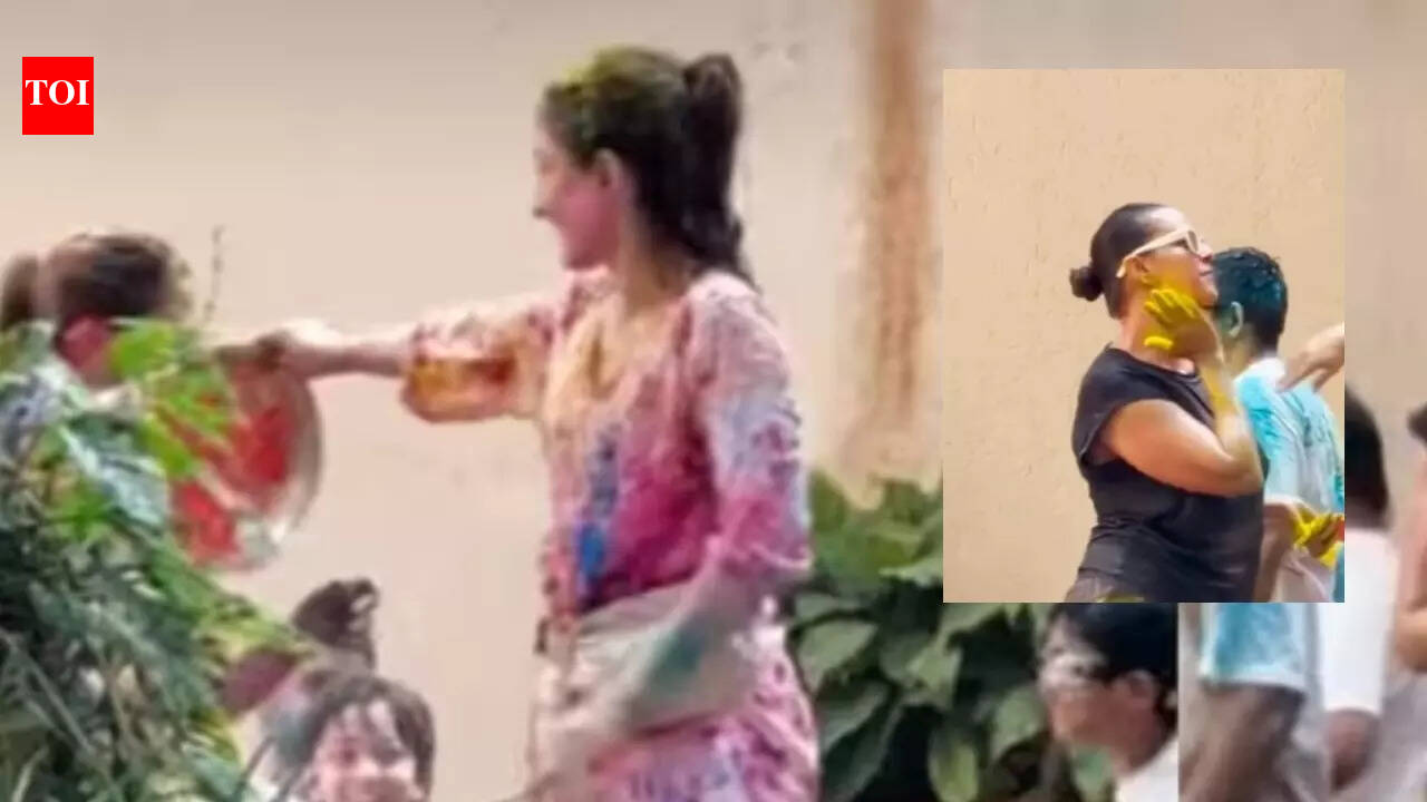 Vedete de la Bollywood, Soha Ali Khan și Neha Dhupia, sărbătoresc Holi cu familiile lor Sărbătoarea Holi a adus bucurie în casele multor persoane, inclusiv în cele ale vedetelor de la Bollywood