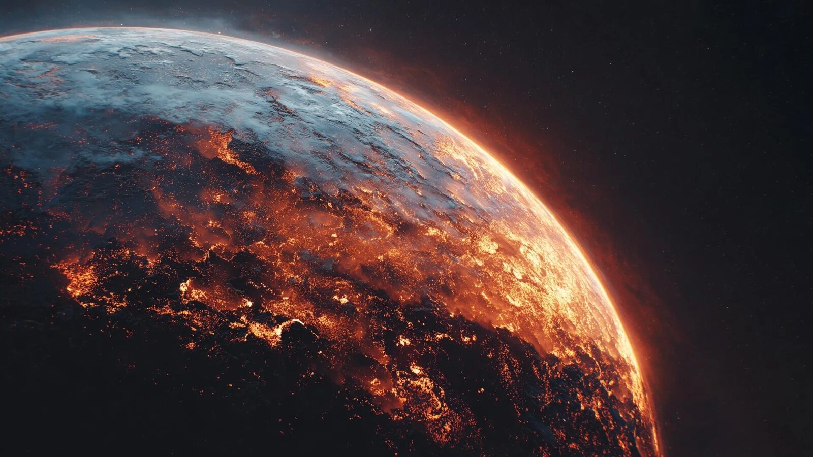 O planetă de lavă, aflată la sute de ani lumină de Pământ, sfidează așteptările oamenilor de știință