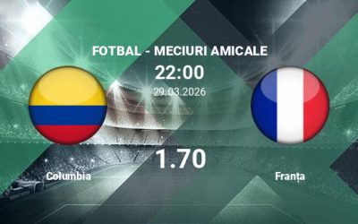 Franța, favorită clară în fața Columbiei într-un meci amical Franța, vicecampioana mondială, se pregătește să înfrunte Columbia într-un meci amical internațional programat duminică seară, la Northwest Stadium
