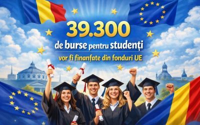Aproape 40.000 de studenți vor primi burse sociale din fonduri europene Aproximativ 39.300 de studenți din România vor beneficia de burse sociale în valoare de 925 de lei lunar, finanțate prin Programul Educație și Ocupare, cu fonduri europene