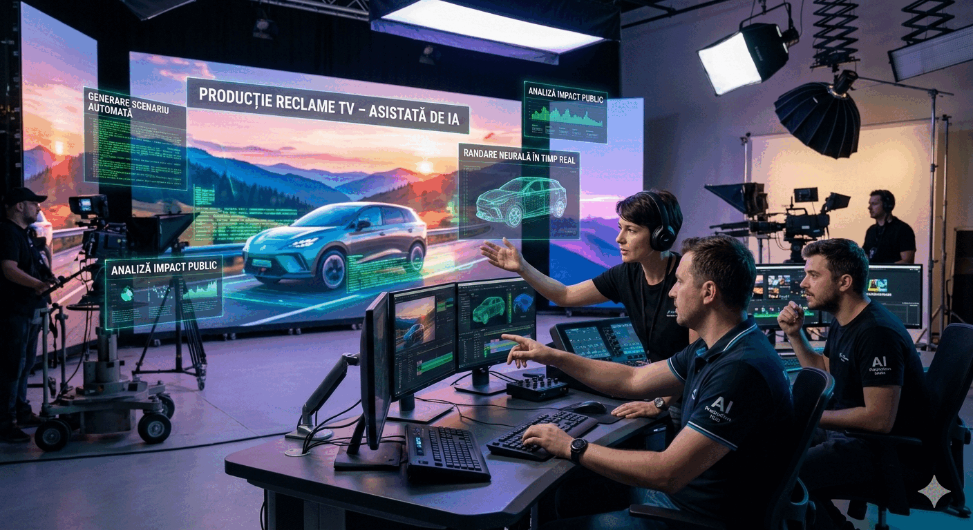 Ai-ul își face loc pe micul ecran: eMag folosește inteligența artificială pentru reclame tv Unul dintre cei mai mari retaileri online din România a început să folosească inteligența artificială (AI) pentru a produce reclamele sale pentru televiziune