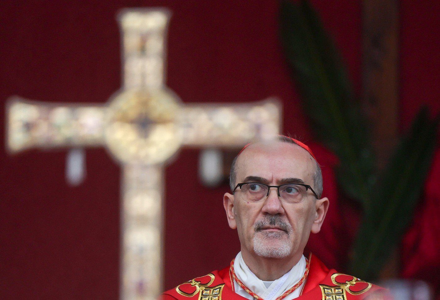 Cardinalul Pizzaballa, împiedicat de poliția israeliană să celebreze liturghia de Florii Ierusalimul a fost scena unui eveniment fără precedent în istoria recentă a orașului sfânt