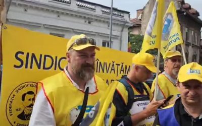 Profesorii amenință cu greva: Simulările examenelor naționale, puse sub semnul întrebării Federațiile sindicale din învățământ „Spiru Haret” și FSLI avertizează asupra posibilității declanșării grevei în contextul organizării simulărilor examenelor naționale