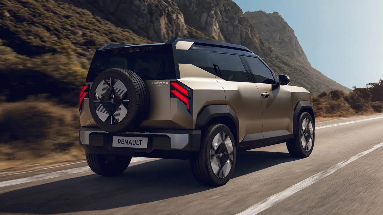 Renault Bridger: Un SUV retro cu aspirații globale, vizează piața indiană Renault, constructorul auto francez, plănuiește să lanseze pe piață un SUV sub-compact cu un design retro, denumit Bridger