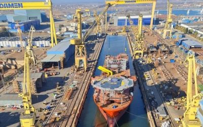 Damen Shipyards Mangalia propune reorganizarea și caută investitori Damen Shipyards Mangalia, șantierul naval din România, a depus la judecătorul-sindic planul de reorganizare, anunță administratorul judiciar, Casa de Insolvență Transilvania (CITR)