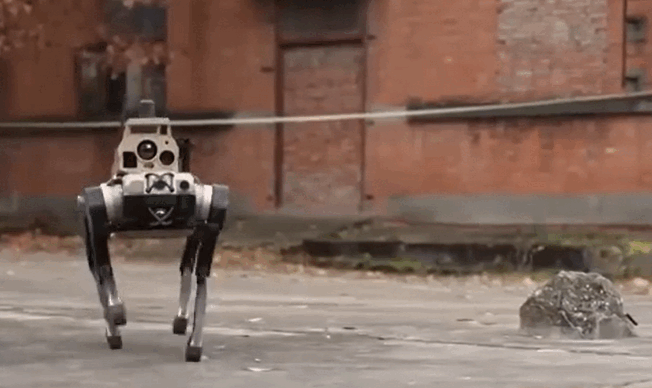 Chinezii testează roboți-câini de luptă autonomi, gen „haită de lupi”