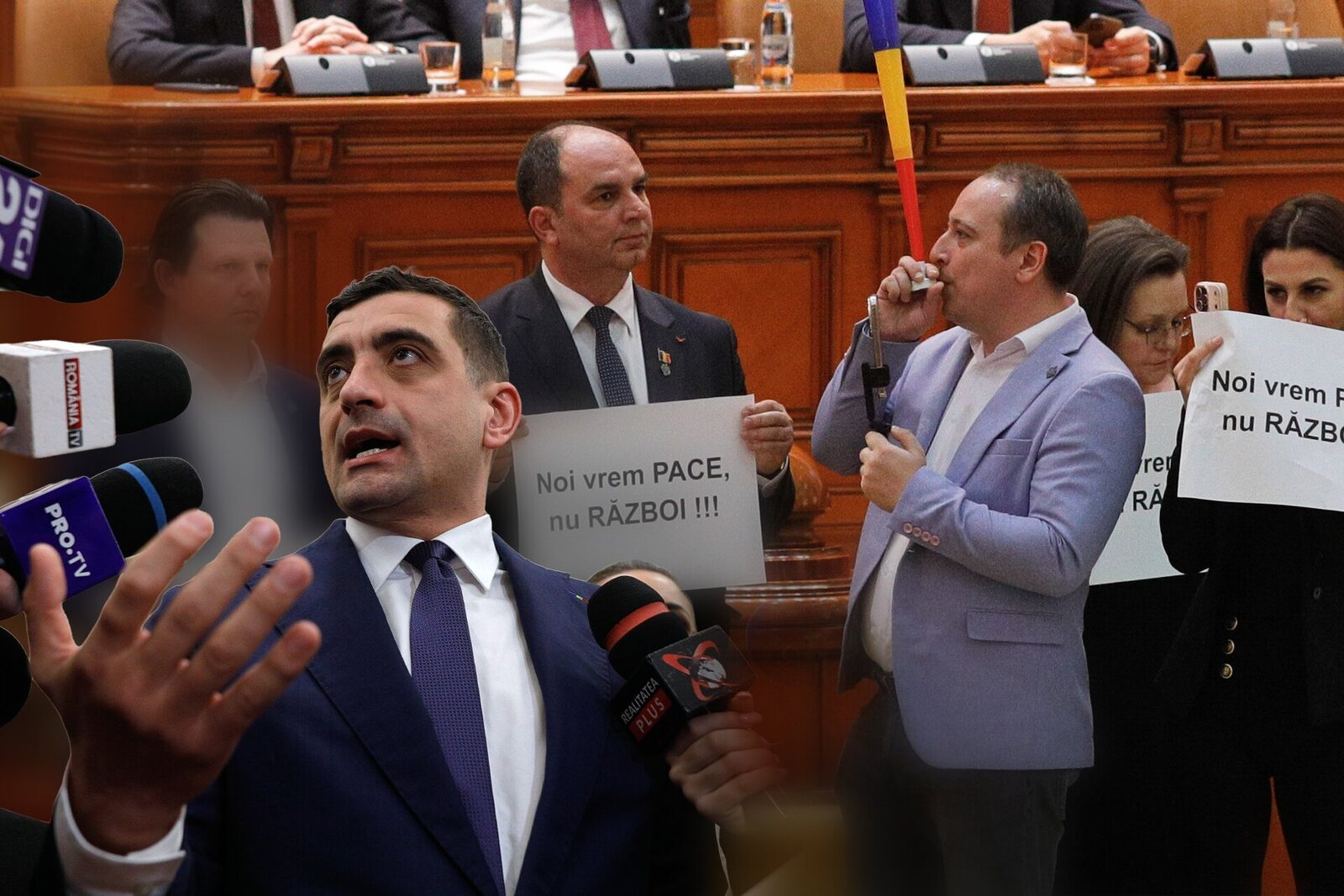 George Simion a criticat public decizia CSAT de a aproba prezența avioanelor americane pentru realimentare și echipamente de monitorizare în România, dar partidul său, AUR, nu a votat împotriva acesteia în Parlament