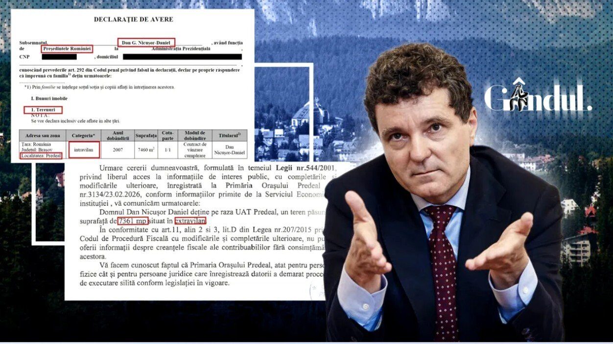 Inadvertențe în declarația de avere a președintelui: teren intravilan versus extravilan O discrepanță majoră privind un teren deținut de președinte la Predeal a ieșit la iveală, punând sub semnul întrebării datele din declarația sa de avere