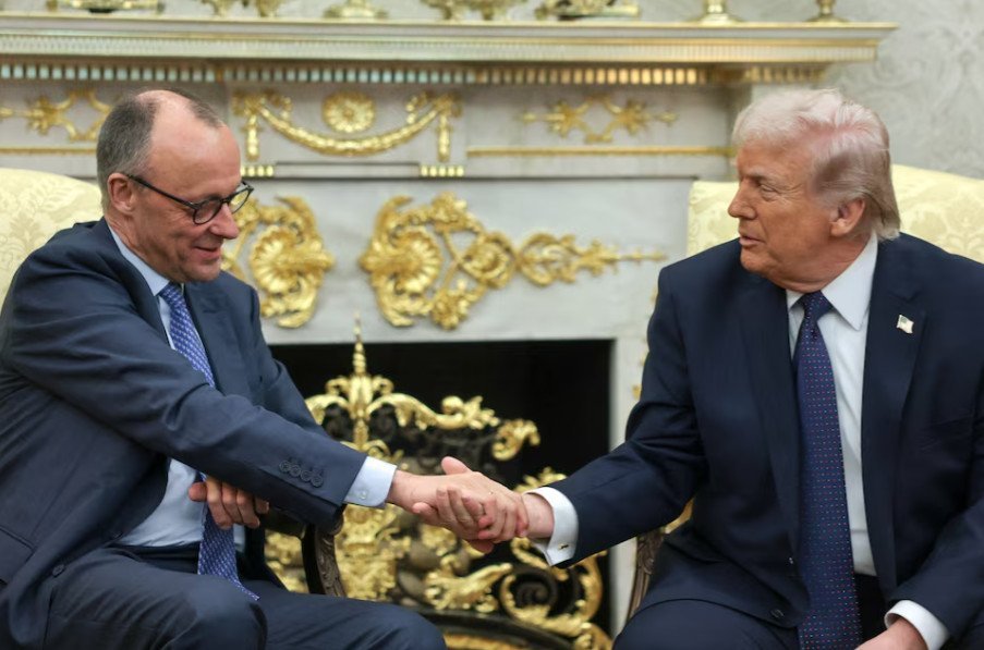 Merz și Trump, discuții despre Iran. „Suntem pe aceeași lungime de undă”