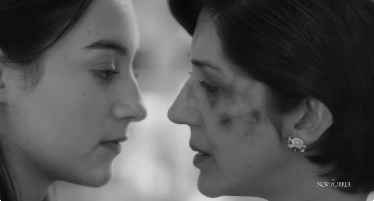 O regizoare româncă, nominalizată la Oscaruri cu un scurtmetraj distopic Natalie Musteață, o regizoare de origine română stabilită în Statele Unite, este nominalizată la premiile Oscar din acest an pentru scurtmetrajul „Two People Exchanging Saliva”