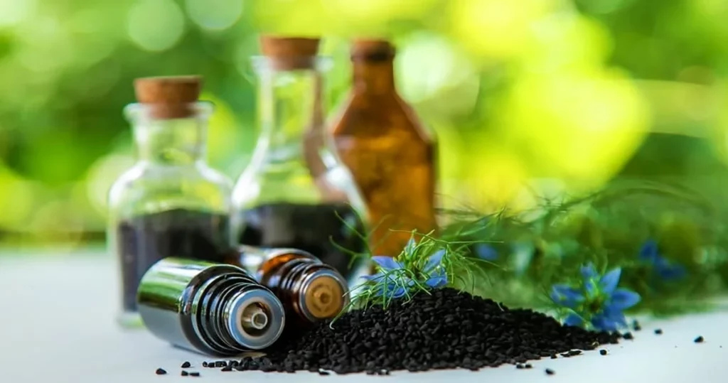 Uleiul de chimen negru, studiat pentru proprietățile sale anticancerigene Un studiu recent aduce noi informații despre modul în care uleiul de negrilică, cunoscut și sub numele de chimen negru, ar putea influența celulele canceroase