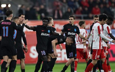 UTA Arad renunță la licența pentru cupele europene, veste bună pentru FCSB Cu o etapă rămasă din sezonul regulat, UTA Arad este sigură de prezența în play-out-ul Superligii