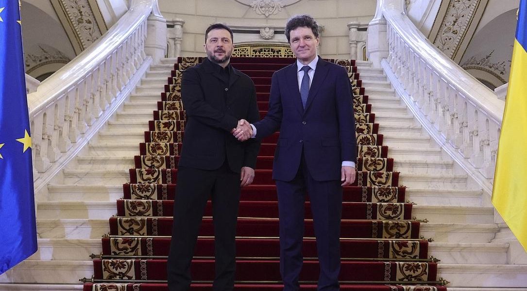Parteneriat strategic între România și Ucraina, marcat de producția comună de drone Bucureștiul și Kievul au semnat joi, 12 martie, o declarație de parteneriat strategic, în cadrul vizitei oficiale a președintelui ucrainean Volodimir Zelenski în România