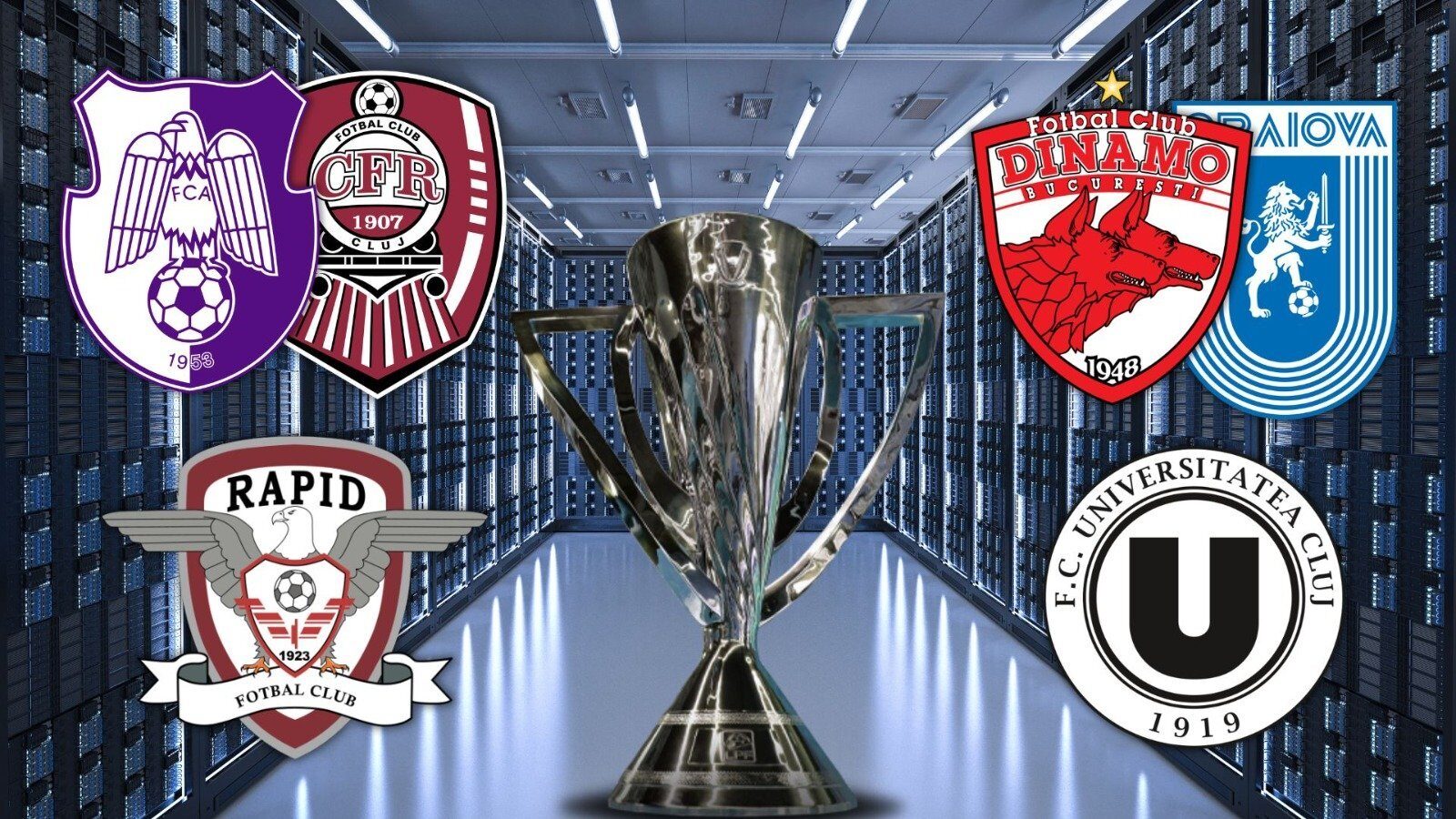 Supercomputerul a desemnat favorită la titlu în SuperLiga pe Universitatea Craiova, înaintea startului play-off-ului