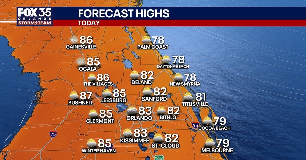 Vreme caldă în Orlando, dar cu șanse mici de ploaie în această săptămână ORLANDO, Florida – Locuitorii din Orlando se pot bucura de temperaturi ridicate și șanse reduse de precipitații în această săptămână