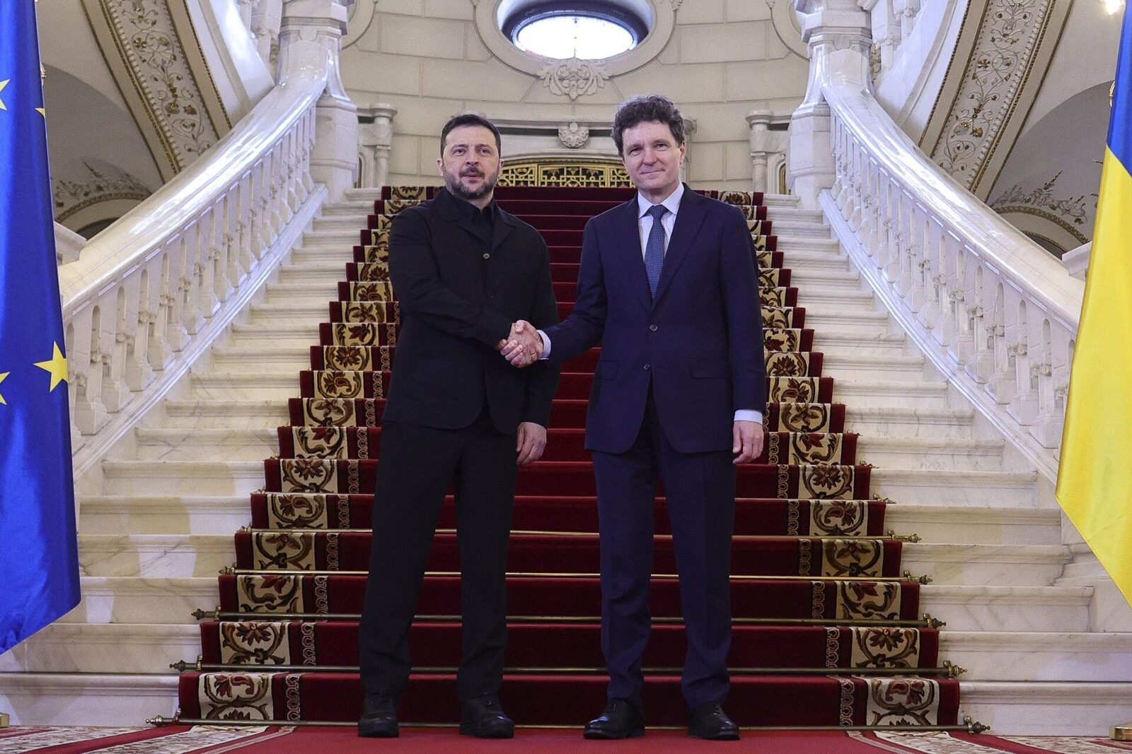 VIDEO Volodimir Zelenski discută acum cu Nicușor Dan. Parteneriat strategic România-Ucraina, parafat azi