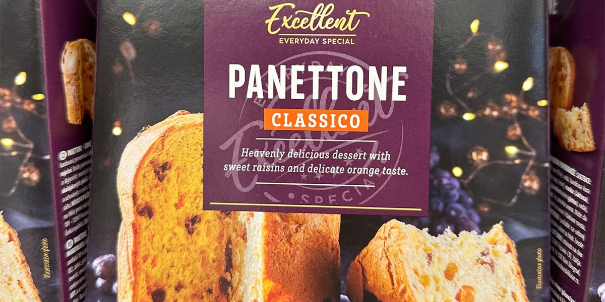 Cozonac Panettone Mega Image: Ce ascunde eticheta?