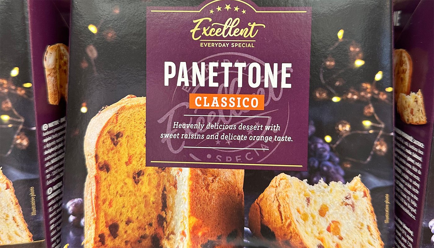 Cozonac Panettone Mega Image: Ce ascunde eticheta?