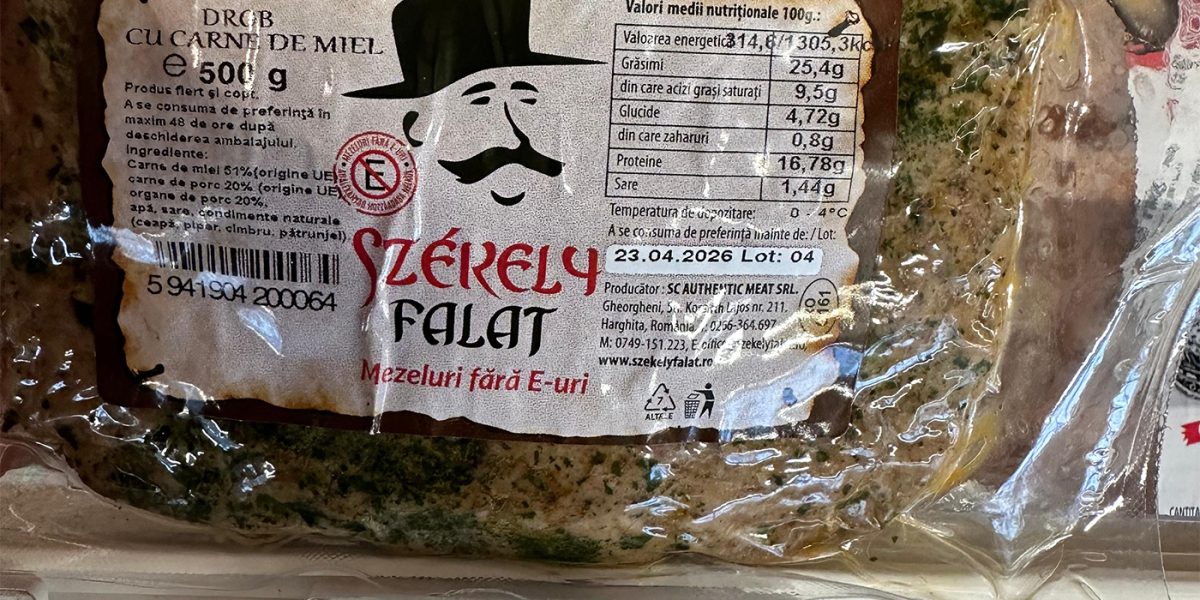 Drobul de miel de la Mega Image: Ce ingrediente ascunde prețul de 80 lei