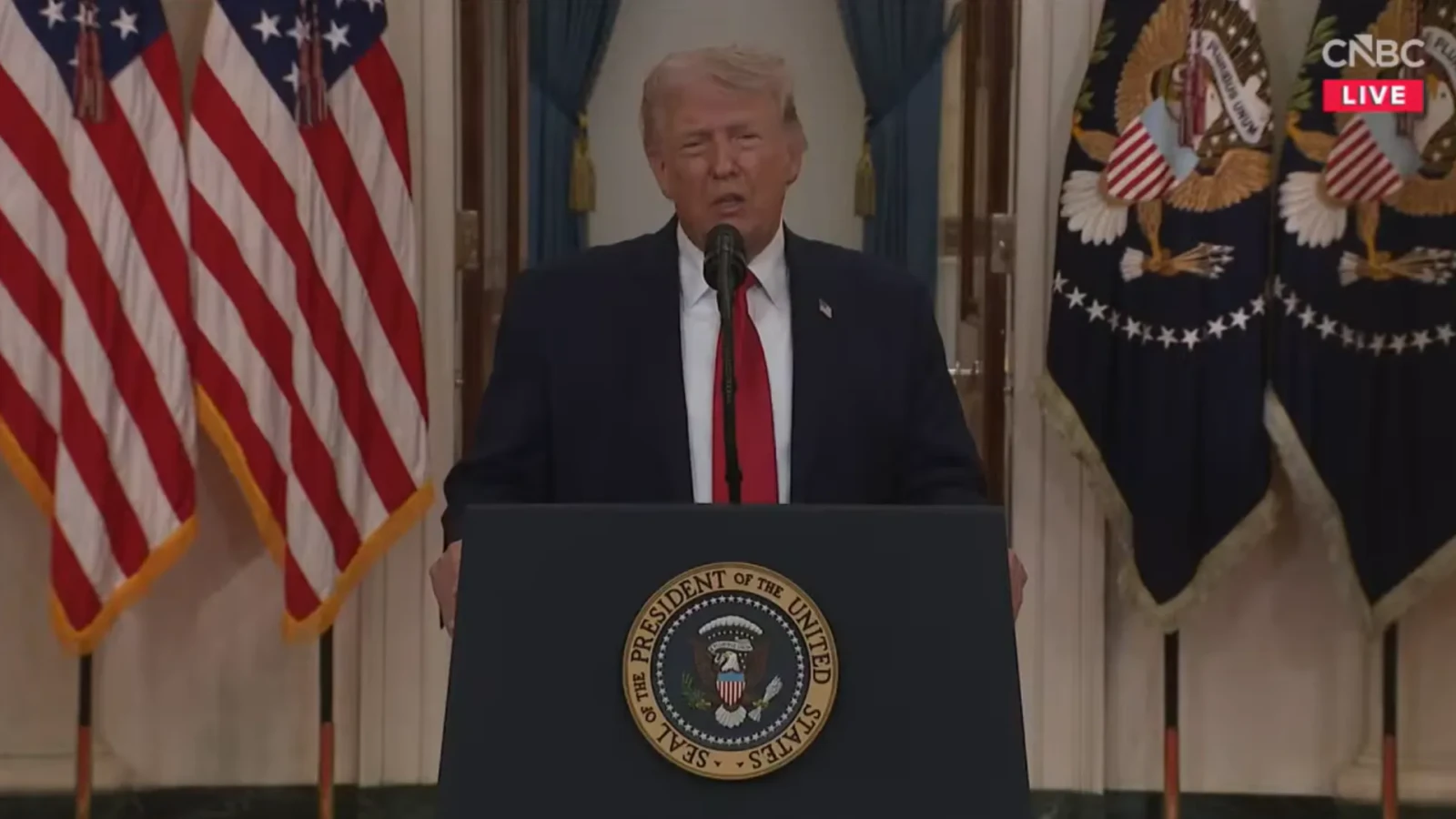 Trump, discurs despre Iran: Pace promisă, amenințare cu „epoca de piatră”