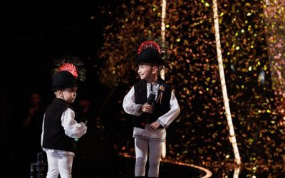 Frații Radu, Eric și Eduard, au cucerit juriul și publicul de la „Românii au Talent” cu un moment de dans popular